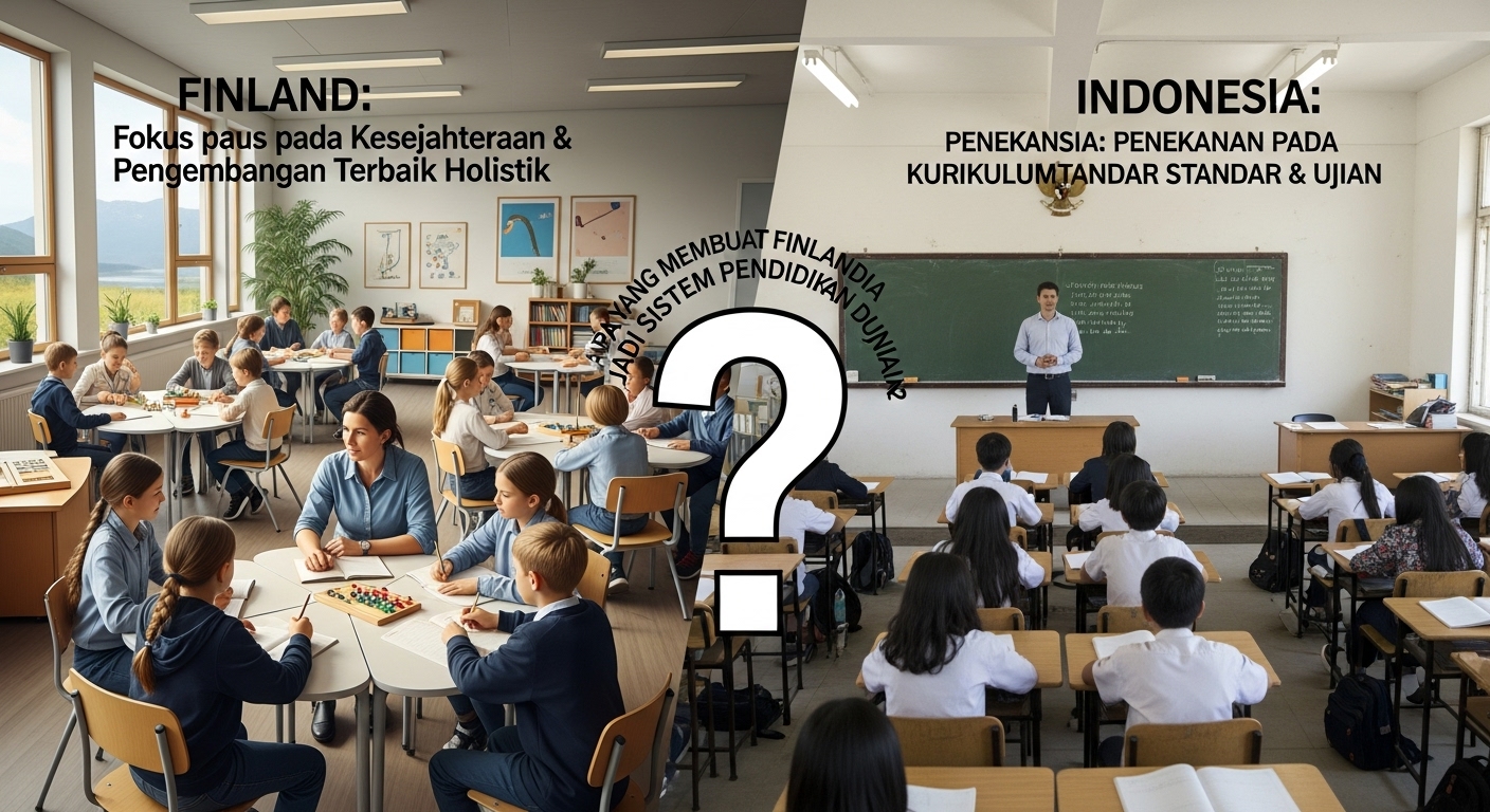 Kurikulum Finlandia vs Indonesia: Apa yang Membuat Finlandia Jadi Sistem Pendidikan Terbaik Dunia?