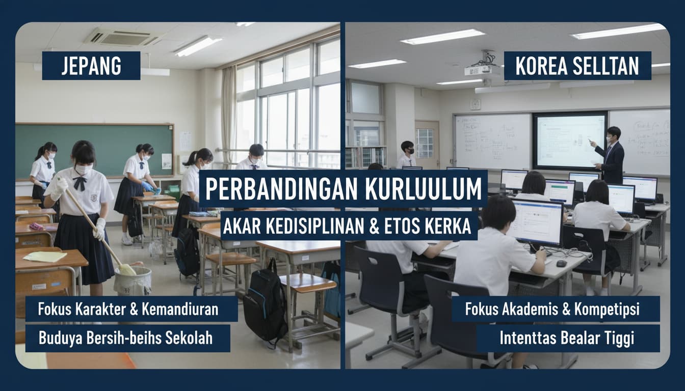 Perbandingan Kurikulum Jepang dan Korea Selatan: Menelisik Akar Kedisiplinan dan Etos Kerja